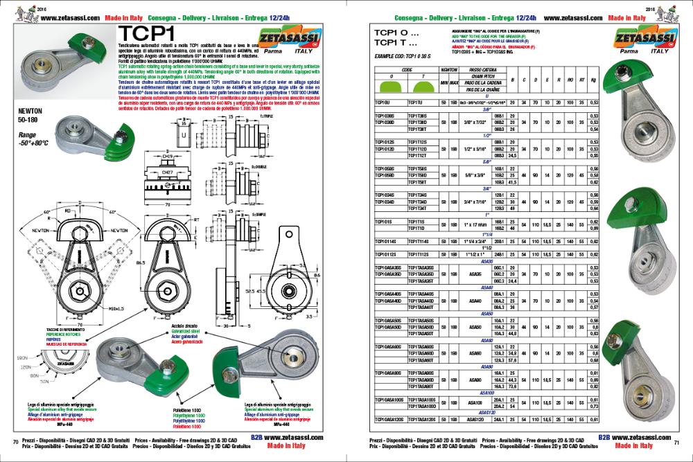 TENSOR DE CADENA ROTATIVO